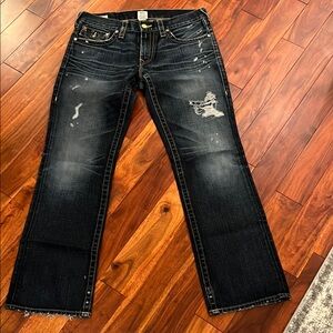 Stylish Distressed  True Religion Jeans
